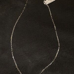 Elegant Silver Chain Necklace